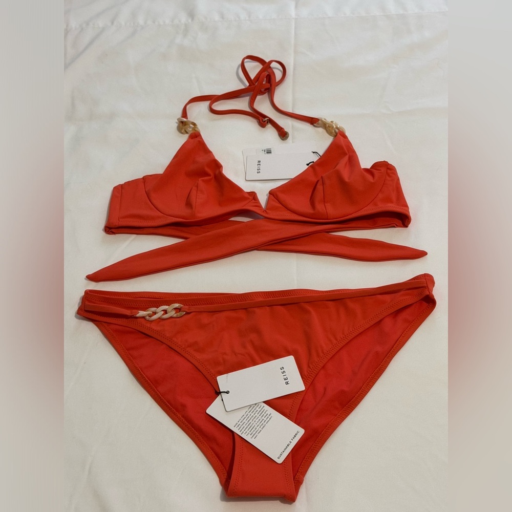 Reiss Coral Bikini Set